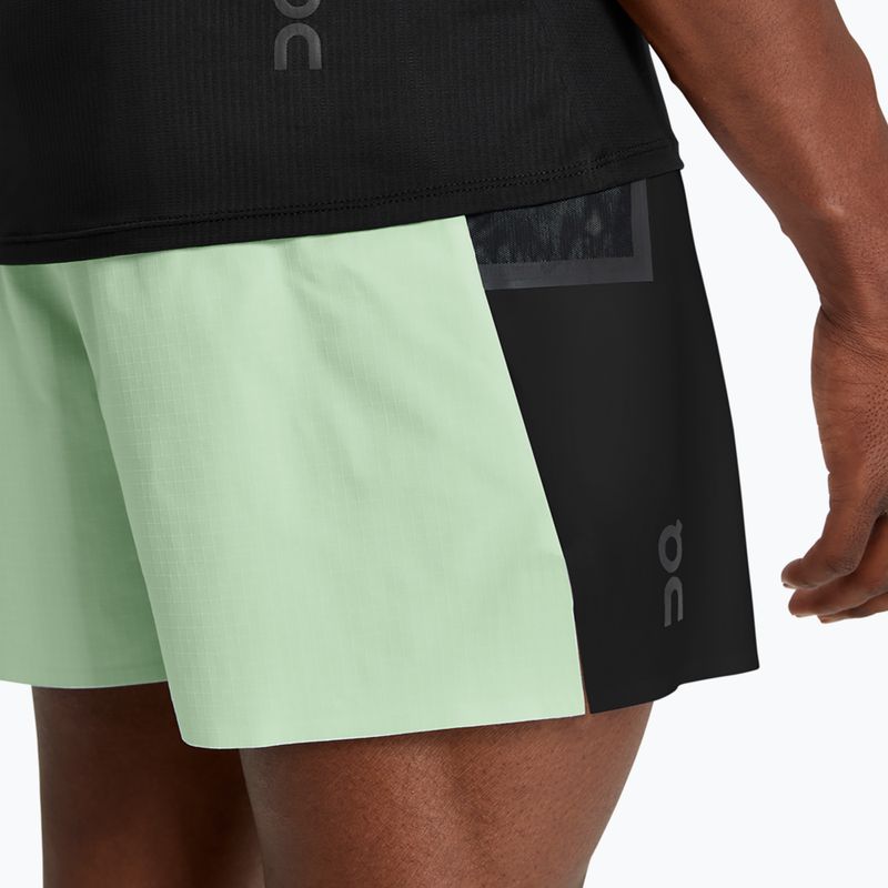 Men's On Ultra black/creek shorts 6
