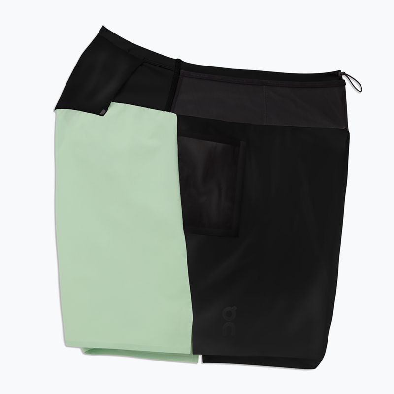 Men's On Ultra black/creek shorts 7