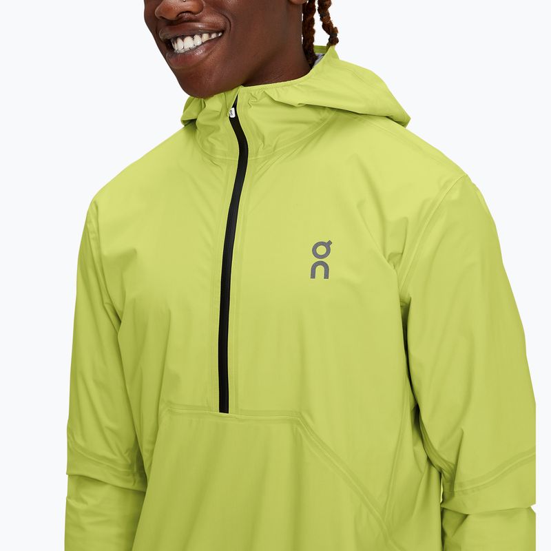 Men's running jacket On Waterproof Anorak zest 6