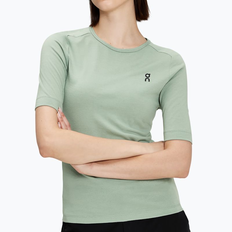 Women's On Merino-T moss T-shirt 5