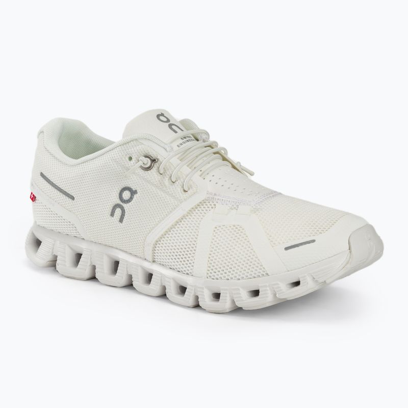 Women's On Cloud 5 undyed-white/white running shoes