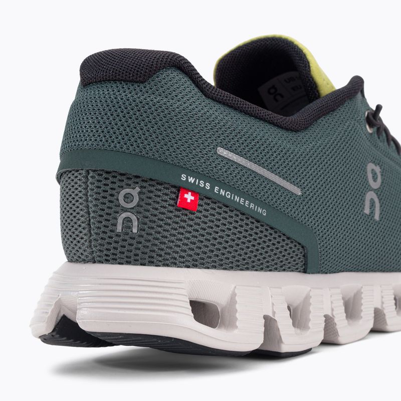 Men's running shoes On Cloud 5 green 5998364 8