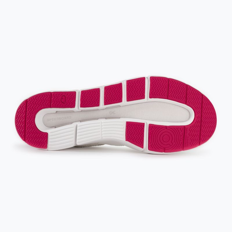 Women's On Running The Roger Clubhouse sand/cerise shoes 5