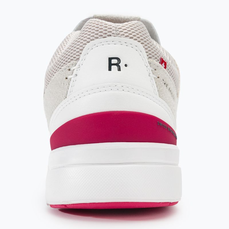 Women's On Running The Roger Clubhouse sand/cerise shoes 7