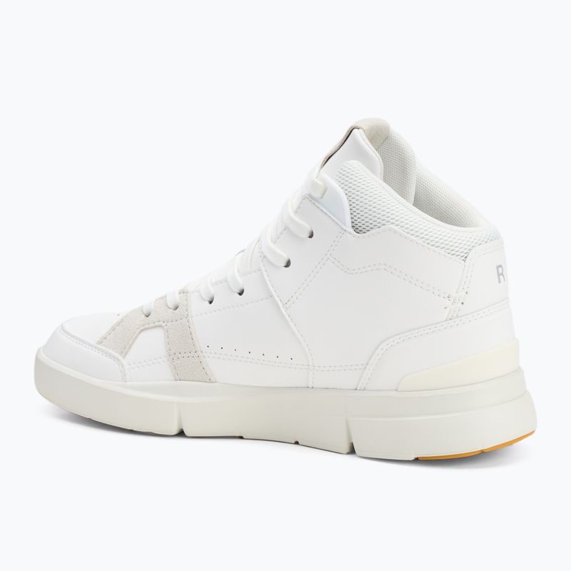 Women's shoes On Running The Roger Clubhouse Mid white/sand 3