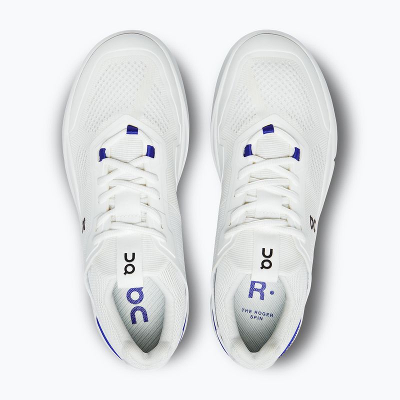 Women's On Running The Roger Spin undyed white/indigo shoes 14