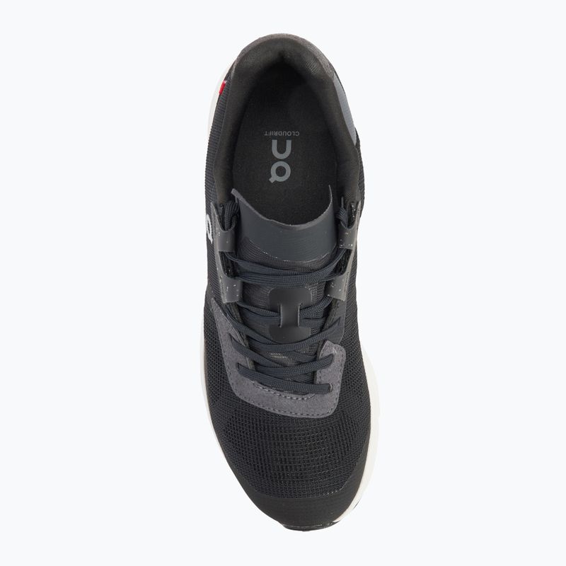 Women's On Cloudrift black/white shoes 5