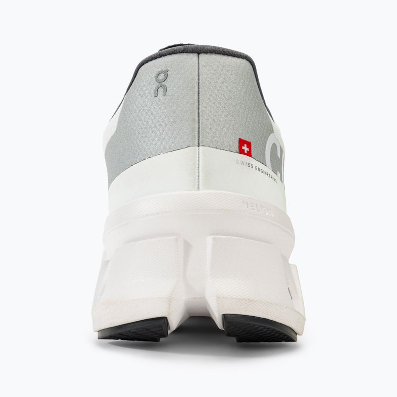 Men's On Cloudmonster undyed-white/white running shoes 6
