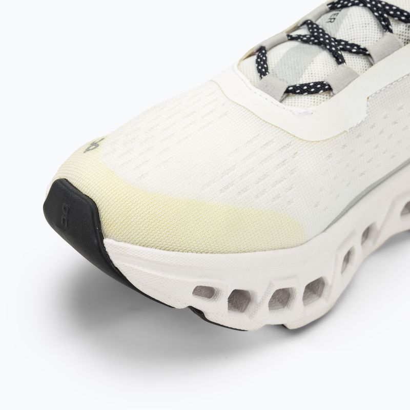 Men's On Cloudmonster undyed-white/white running shoes 7