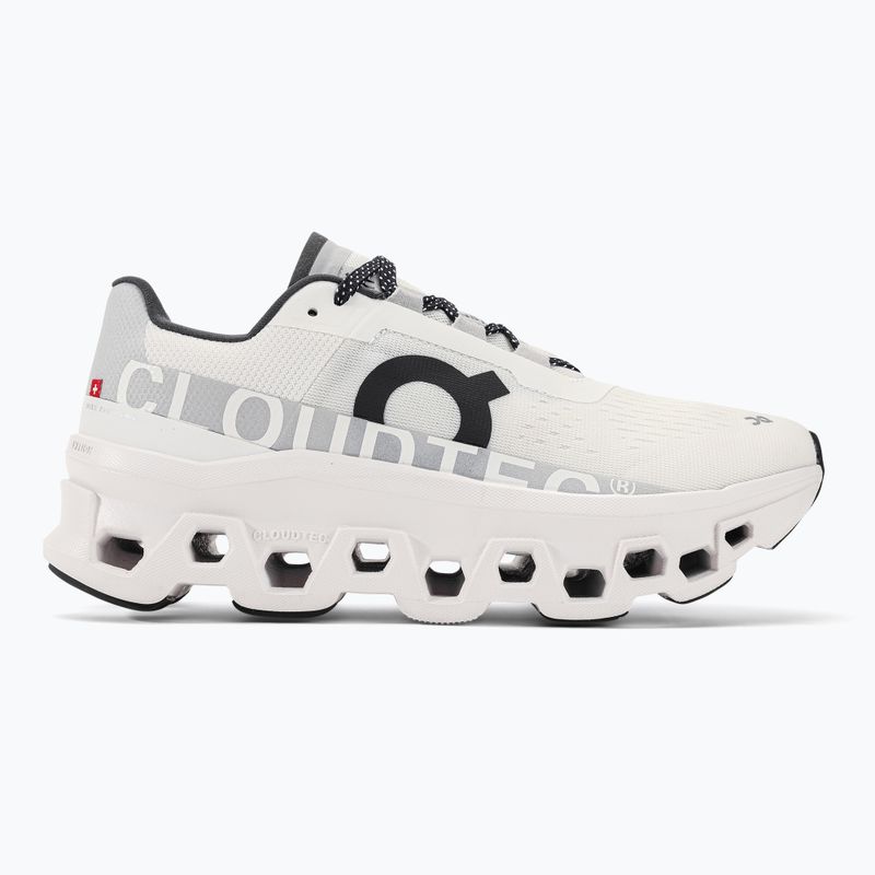 Women's running shoes On Cloudmonster undyed white/white 2