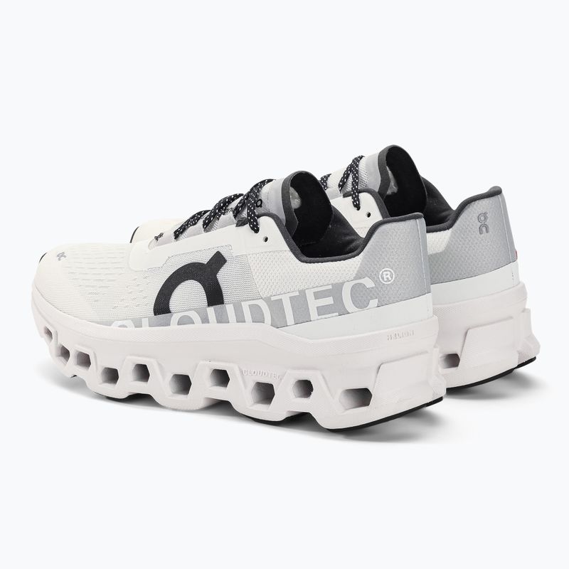 Women's running shoes On Cloudmonster undyed white/white 4