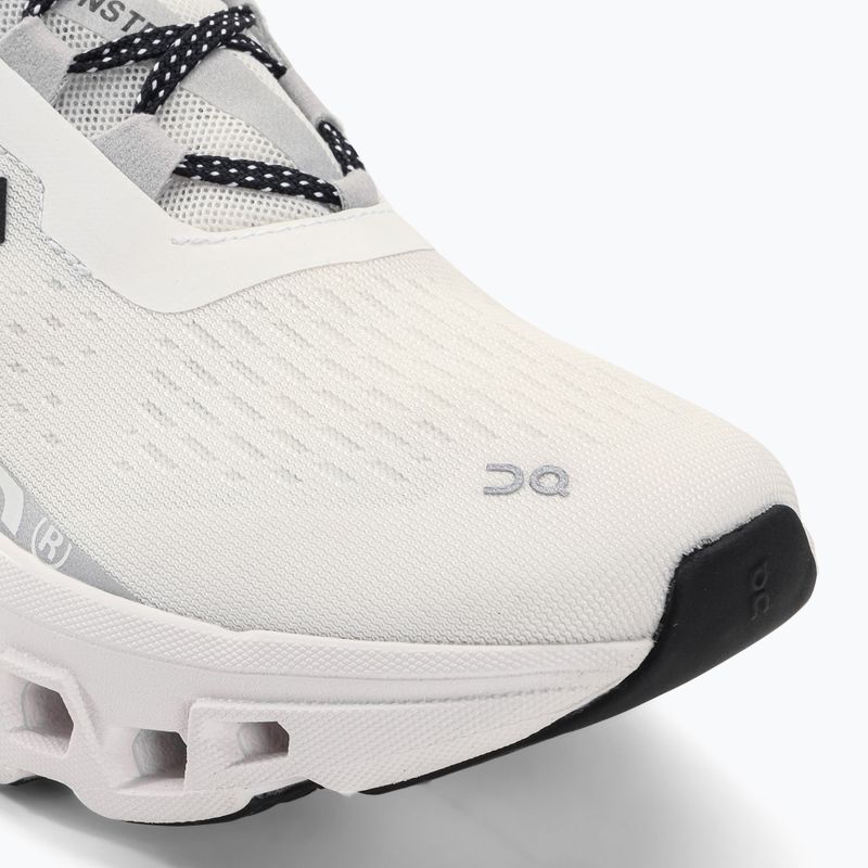 Women's running shoes On Cloudmonster undyed white/white 9
