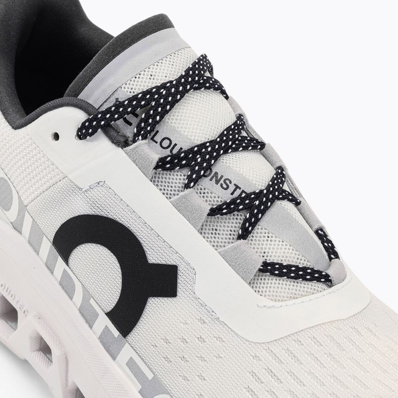 Women's running shoes On Cloudmonster undyed white/white 10
