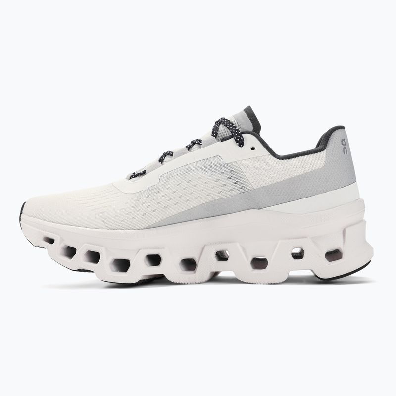 Women's running shoes On Cloudmonster undyed white/white 3