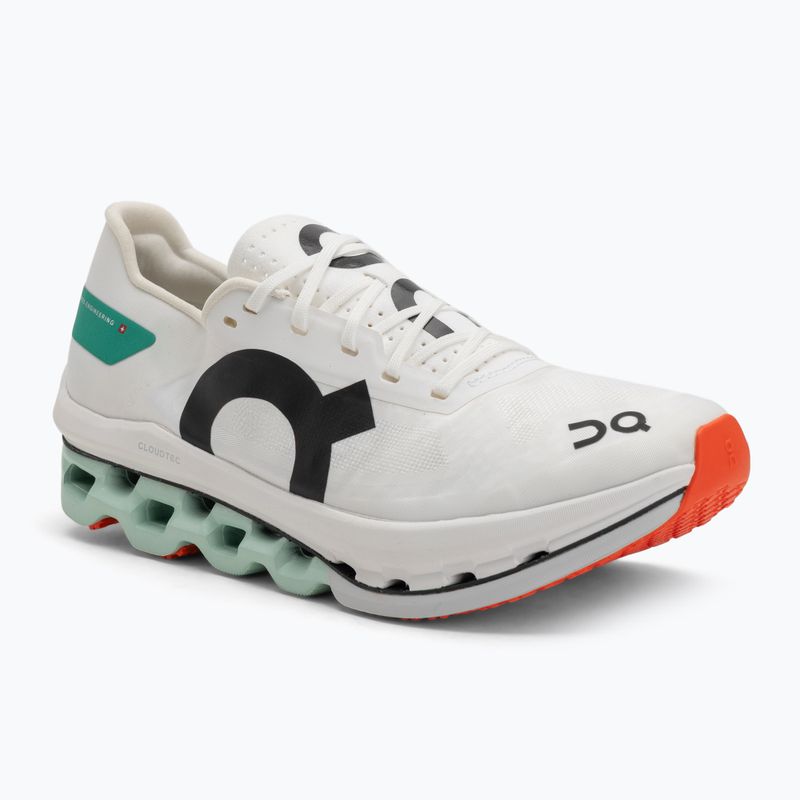 Women's On Running Cloudboom Echo white/mint running shoes