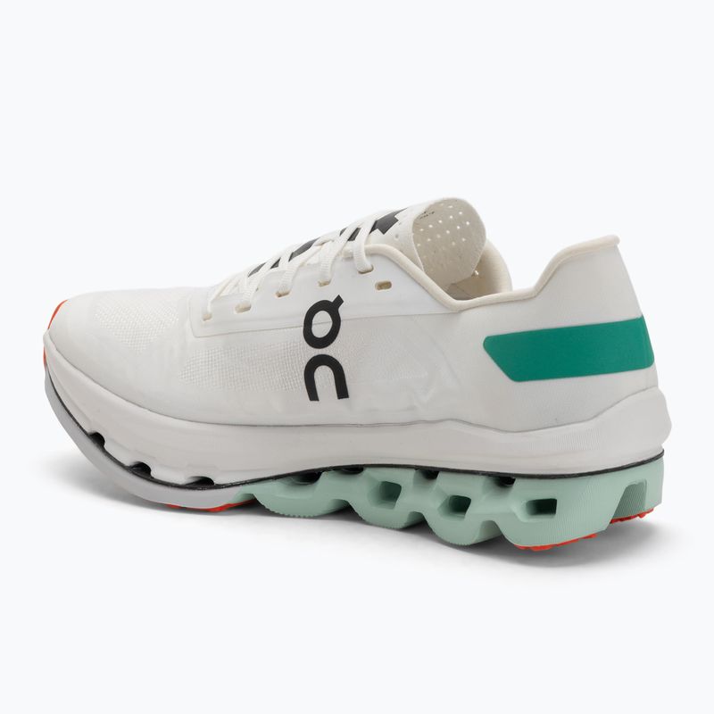 Women's On Running Cloudboom Echo white/mint running shoes 3