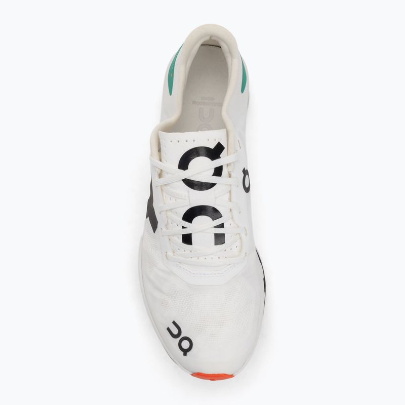 Women's On Running Cloudboom Echo white/mint running shoes 5