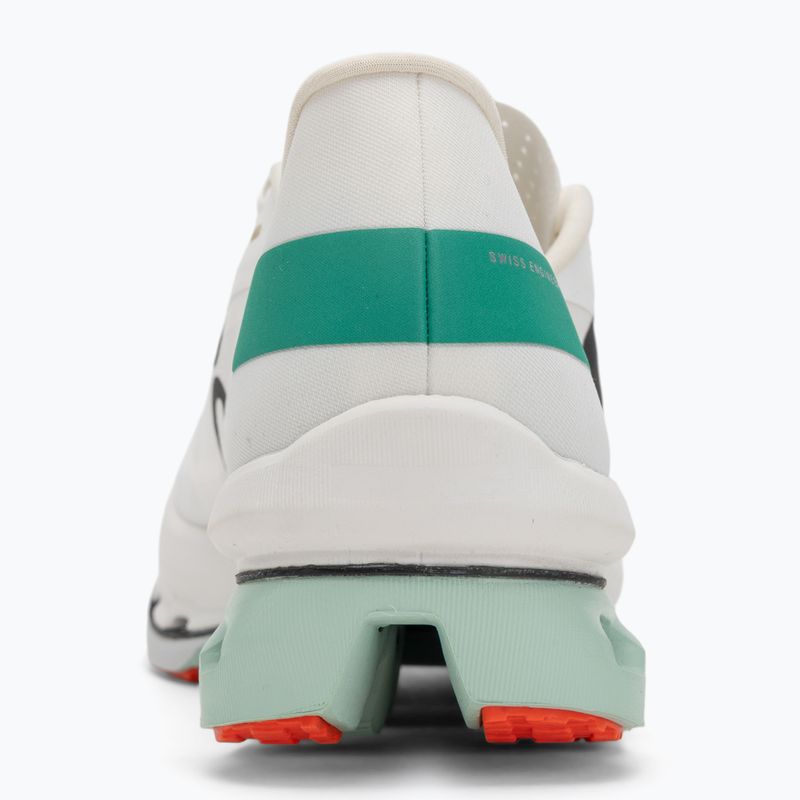 Women's On Running Cloudboom Echo white/mint running shoes 6