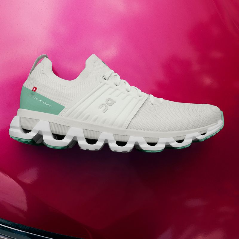 Women's On Cloudswift 3 ivory/creek shoes 13