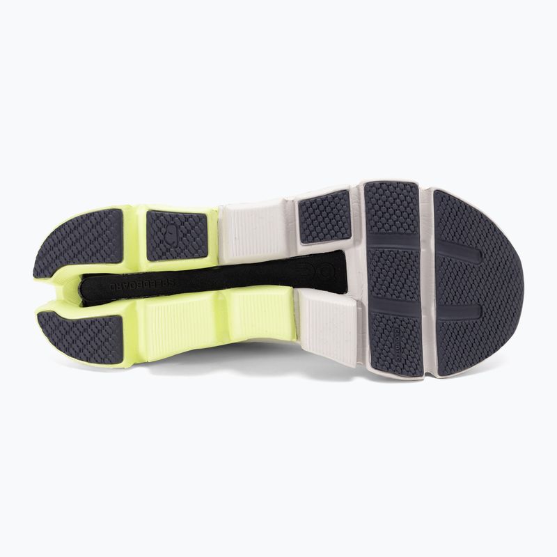 Men's On Cloudflyer 4 white/hay running shoes 4