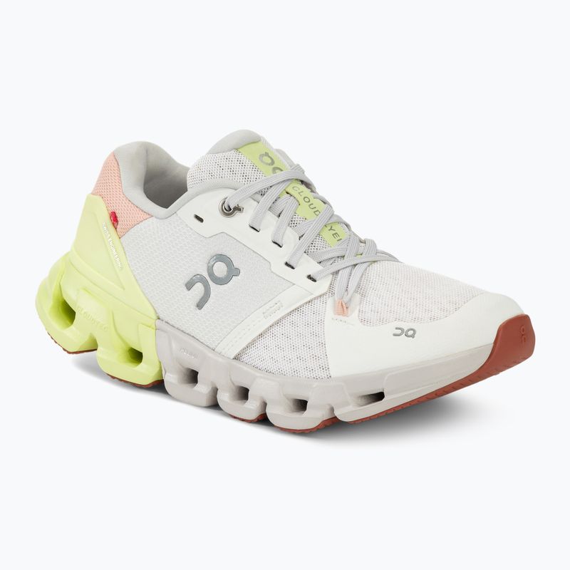 Women's On Running Cloudflyer 4 white/hay running shoes