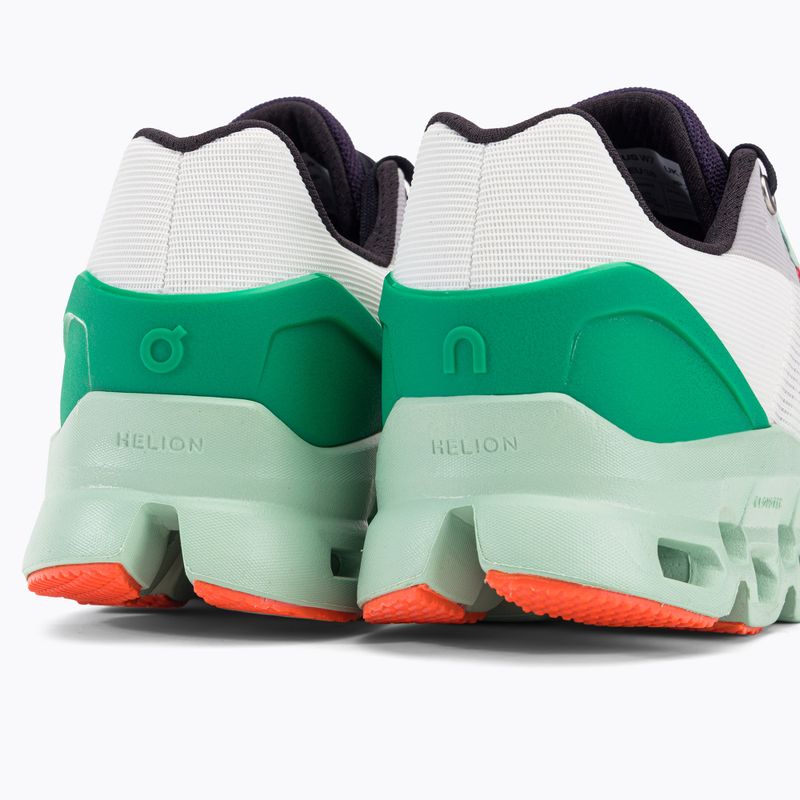 Women's running shoes On Cloudstratus undyeu-white/creek 10