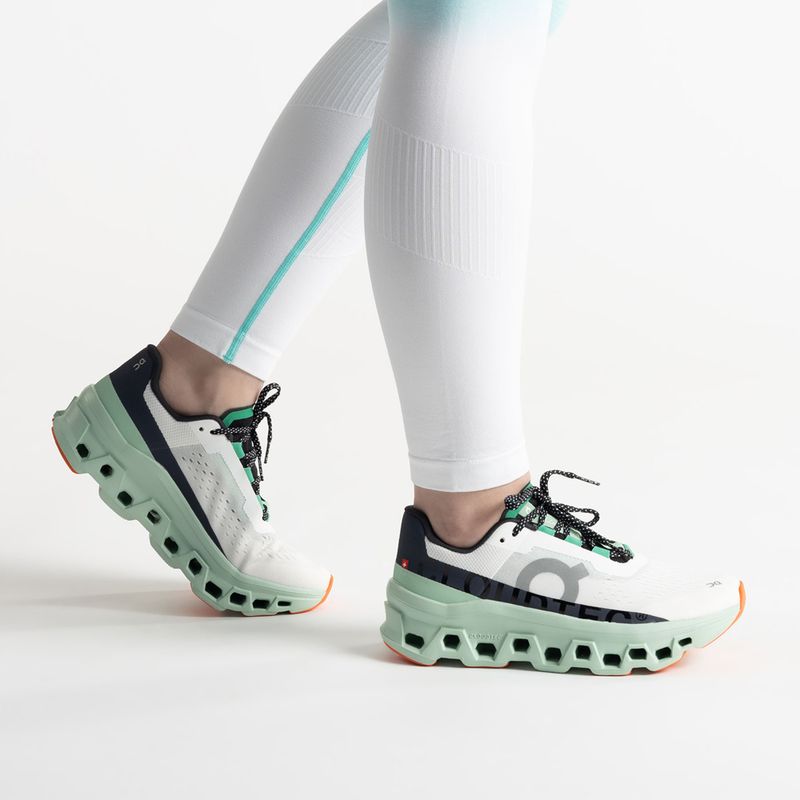 Women's running shoes On Cloudmonster white 6198241 2