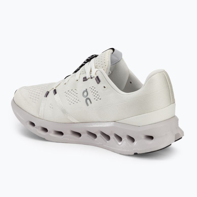 Men's On Running Cloudsurfer white/frost running shoes 3