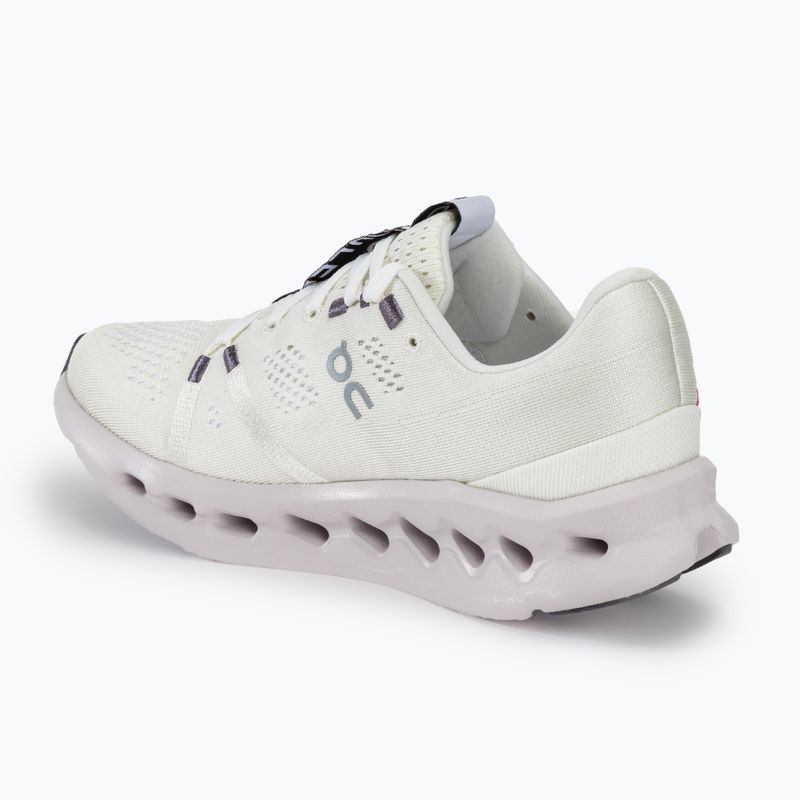 Women's On Running Cloudsurfer white/frost running shoes 3