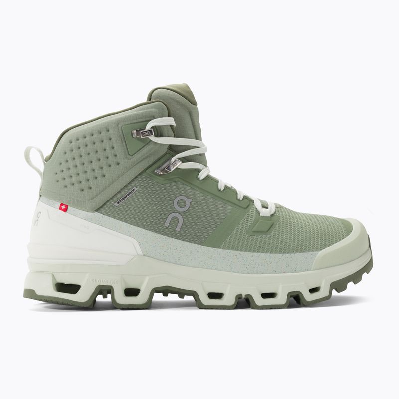 Men's trekking shoes On Cloudrock 2 Waterproof reseda/aloe 2