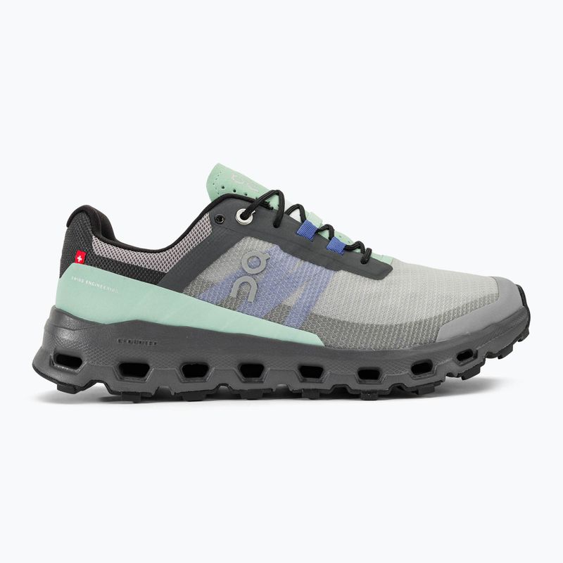 Men's On Cloudvista alloy/black running shoes 2