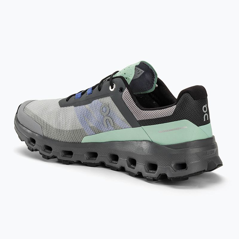 Men's On Cloudvista alloy/black running shoes 3