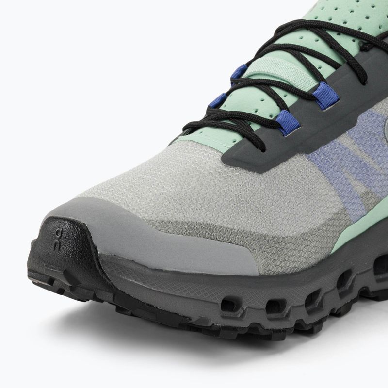 Men's On Cloudvista alloy/black running shoes 7