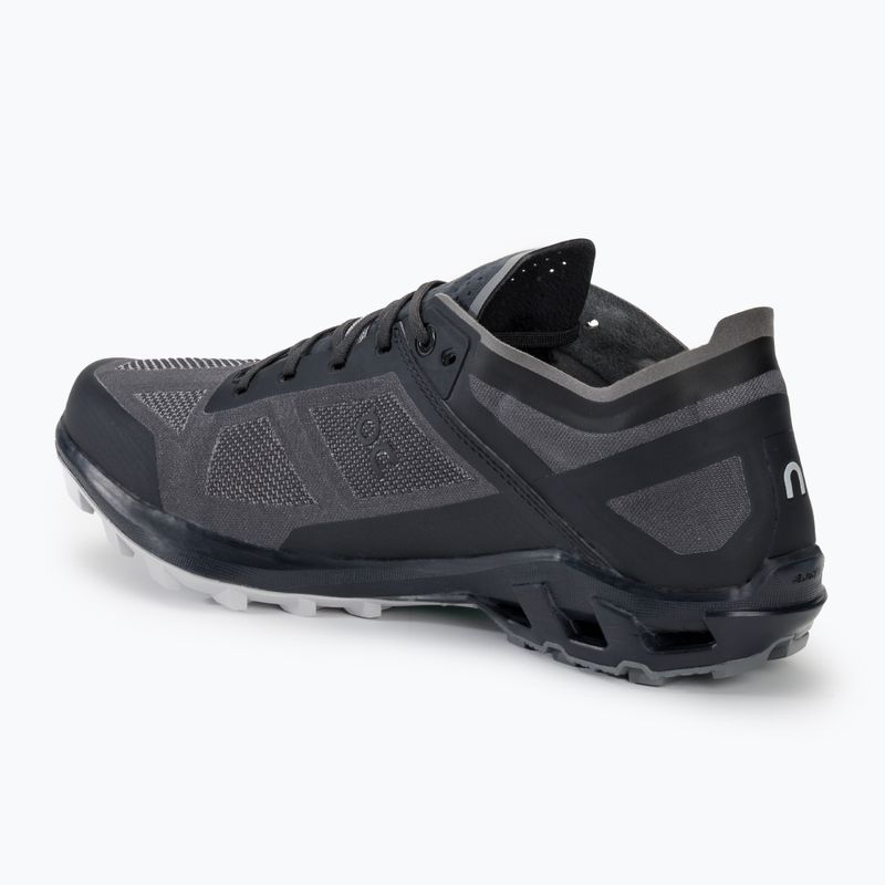 Men's On Running Cloudventure Peak 3 black/glacier running shoes 3