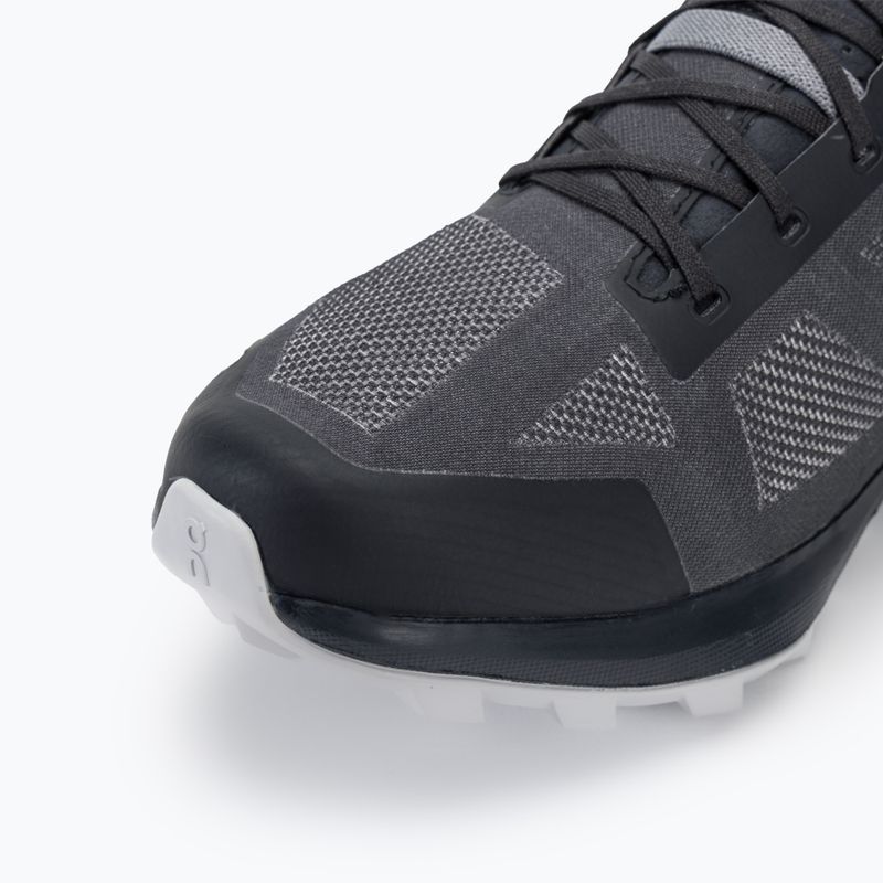 Men's On Running Cloudventure Peak 3 black/glacier running shoes 7
