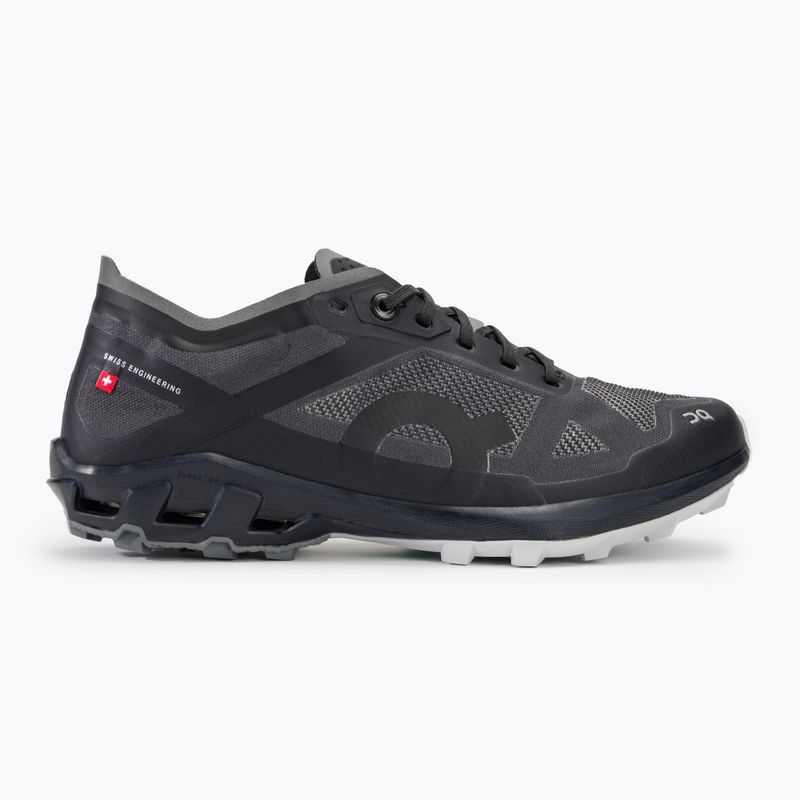 Women's On Cloudventure Peak 3 black/glacier running shoes 2