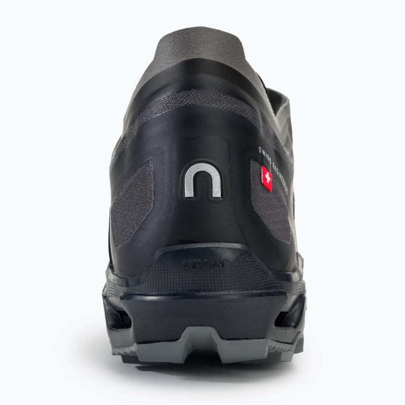 Women's On Cloudventure Peak 3 black/glacier running shoes 6
