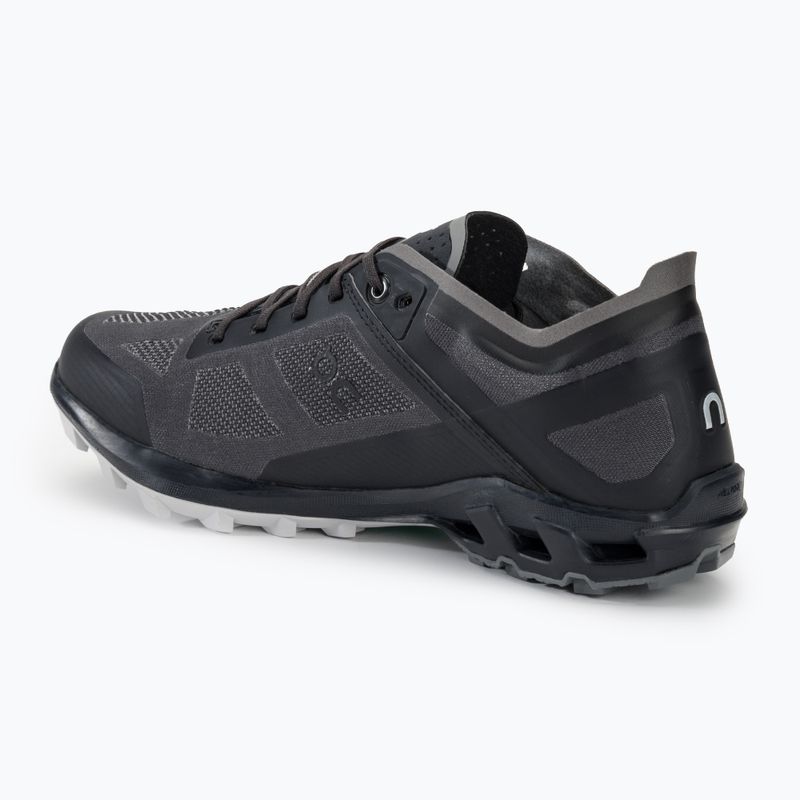 Women's On Cloudventure Peak 3 black/glacier running shoes 7