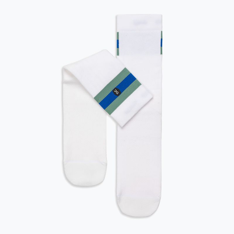 Men's On Tennis socks white/green