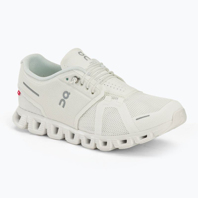 Men's On Cloud 5 undyed-white/white running shoes