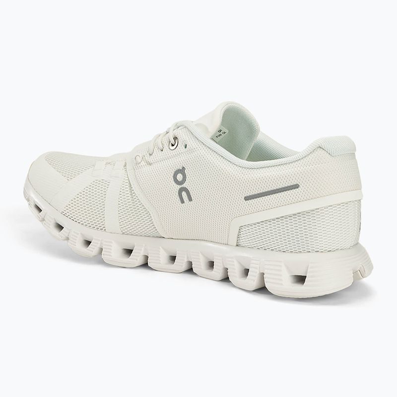 Men's On Cloud 5 undyed-white/white running shoes 3