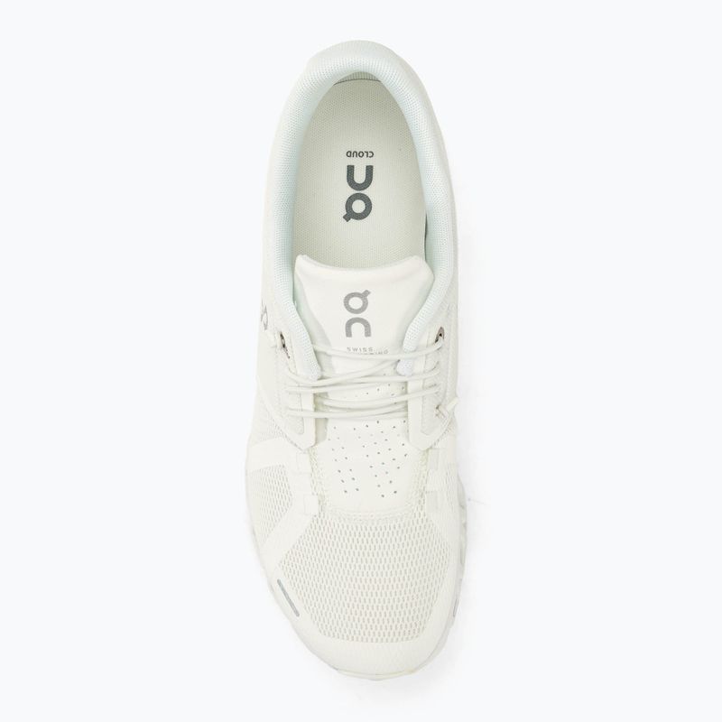 Men's On Cloud 5 undyed-white/white running shoes 5