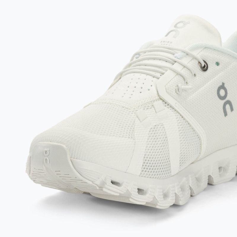 Men's On Cloud 5 undyed-white/white running shoes 7