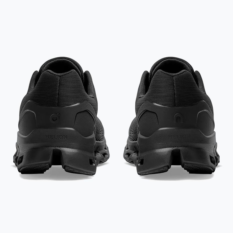 Women's running shoes On Cloudstratus black 8