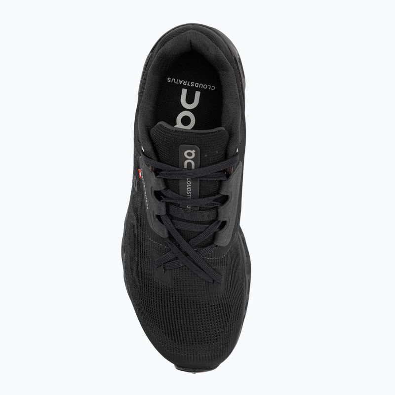 Women's running shoes On Cloudstratus black 7
