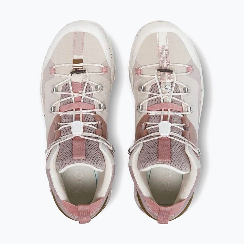 Women's trekking shoes On Cloudtrax beige 5399054 13