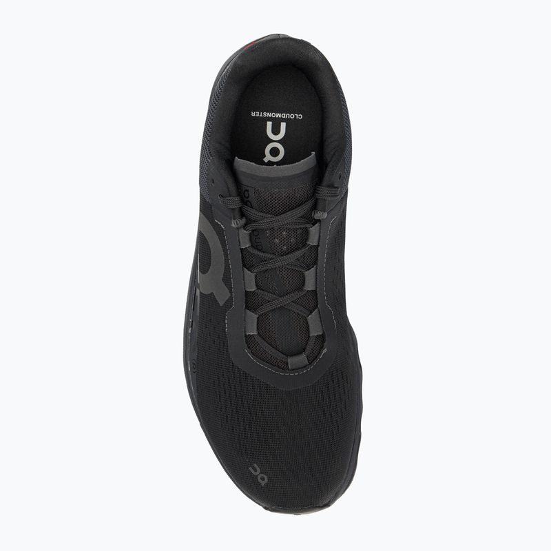 Men's On Cloudmonster running shoes black 6199025 6