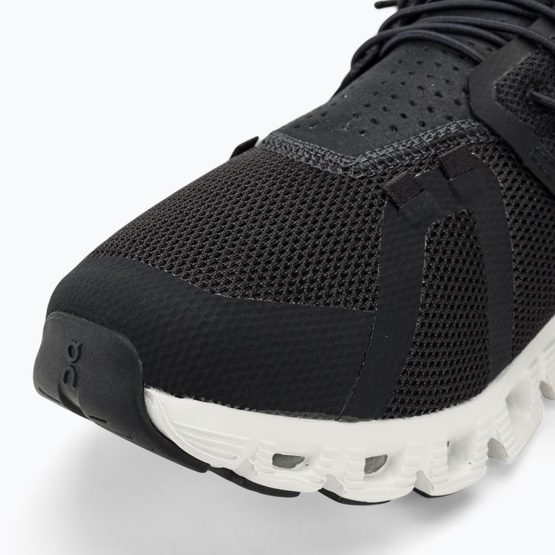 Men's On Running Cloud 5 black/white running shoes 7