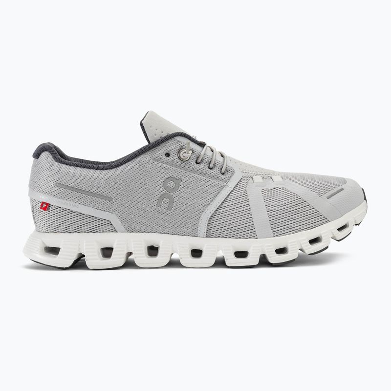 Men's On Running Cloud 5 glacier/white running shoes 2