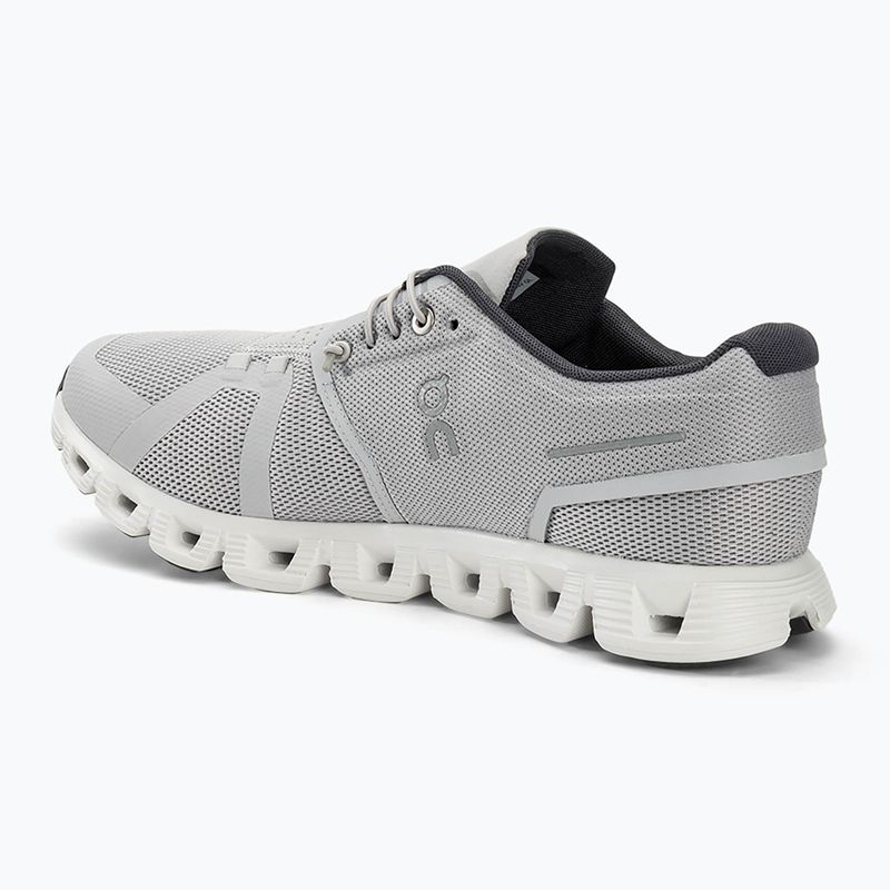 Men's On Cloud 5 glacier/white running shoes 3